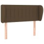 Cabecero de tela gris oscuro 103x23x78/88 cm de vidaXL, Cabeceros y pies de cama - Ref: Foro24-3117375, Precio: 48,52 €, Desc...