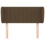 Cabecero de tela gris oscuro 103x23x78/88 cm de vidaXL, Cabeceros y pies de cama - Ref: Foro24-3117375, Precio: 48,52 €, Desc...