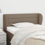 Cabecero de tela gris taupe 83x23x78/88 cm de vidaXL, Cabeceros y pies de cama - Ref: Foro24-3117262, Precio: 44,03 €, Descue...