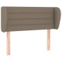 Cabecero de tela gris taupe 83x23x78/88 cm de vidaXL, Cabeceros y pies de cama - Ref: Foro24-3117262, Precio: 44,03 €, Descue...