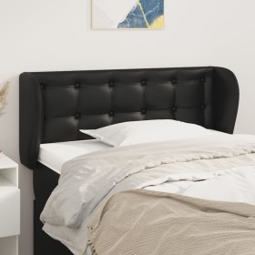 Cabecero de cuero sintético negro 103x23x78/88 cm de vidaXL, Cabeceros y pies de cama - Ref: Foro24-3117228, Precio: 45,74 €,...