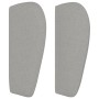 Cabecero de tela gris claro 103x23x78/88 cm de vidaXL, Cabeceros y pies de cama - Ref: Foro24-3117134, Precio: 56,45 €, Descu...