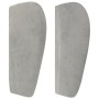 Cabecero de terciopelo gris claro 147x23x78/88 cm de vidaXL, Cabeceros y pies de cama - Ref: Foro24-3117332, Precio: 64,25 €,...