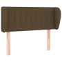 Cabecero de tela gris oscuro 93x23x78/88 cm de vidaXL, Cabeceros y pies de cama - Ref: Foro24-3117367, Precio: 51,76 €, Descu...