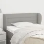 Light gray fabric headboard 83x23x78/88 cm by vidaXL, Headboards and footboards - Ref: Foro24-3117258, Price: 53,88 €, Discou...