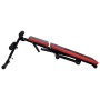Banco de abdominales ajustable multi-posición de vidaXL, Bancos de ejercicio - Ref: Foro24-90641, Precio: 154,83 €, Descuento: %