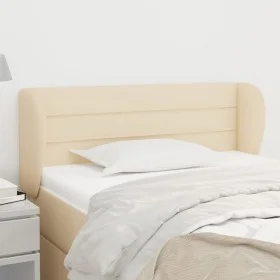Cabecero de tela color crema 83x23x78/88 cm de vidaXL, Cabeceros y pies de cama - Ref: Foro24-3117263, Precio: 49,04 €, Descu...