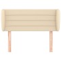Cabecero de tela color crema 83x23x78/88 cm de vidaXL, Cabeceros y pies de cama - Ref: Foro24-3117263, Precio: 49,84 €, Descu...