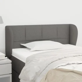 Dark gray fabric headboard 103x23x78/88 cm by vidaXL, Headboards and footboards - Ref: Foro24-3117135, Price: 63,78 €, Discou...