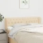 Cream fabric headboard 163x23x78/88 cm by vidaXL, Headboards and footboards - Ref: Foro24-3117491, Price: 98,77 €, Discount: %