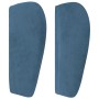 Cabecero de terciopelo azul oscuro 103x23x78/88 cm de vidaXL, Cabeceros y pies de cama - Ref: Foro24-3117428, Precio: 60,68 €...