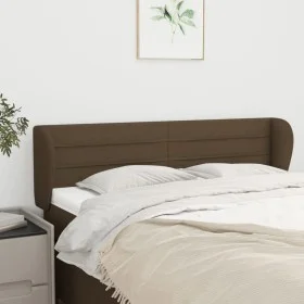 Cabecero de tela gris oscuro 147x23x78/88 cm de vidaXL, Cabeceros y pies de cama - Ref: Foro24-3117285, Precio: 73,39 €, Desc...