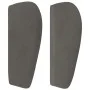 Kopfteil aus dunkelgrauem Samt, 93 x 23 x 78/88 cm von vidaXL, Kopf- und Fußteile - Ref: Foro24-3117615, Preis: 61,23 €, Raba...