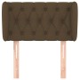 Cabecero de tela marrón oscuro 83x23x78/88 cm de vidaXL, Cabeceros y pies de cama - Ref: Foro24-3117457, Precio: 52,61 €, Des...