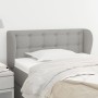 Cabecero de tela gris claro 93x23x78/88 cm de vidaXL, Cabeceros y pies de cama - Ref: Foro24-3117560, Precio: 56,14 €, Descue...