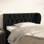 Cabecero de terciopelo negro 93x23x78/88 cm de vidaXL, Cabeceros y pies de cama - Ref: Foro24-3117518, Precio: 58,13 €, Descu...