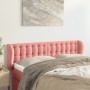 Cabecero de terciopelo rosa 147x23x78/88 cm de vidaXL, Cabeceros y pies de cama - Ref: Foro24-3117631, Precio: 77,95 €, Descu...