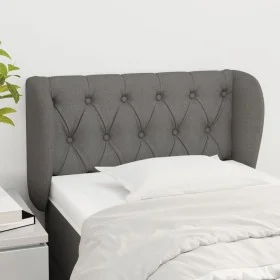 Kopfteil aus dunkelgrauem Stoff, 83 x 23 x 78/88 cm von vidaXL, Kopf- und Fußteile - Ref: Foro24-3117455, Preis: 52,95 €, Rab...