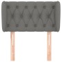 Cabecero de tela gris oscuro 83x23x78/88 cm de vidaXL, Cabeceros y pies de cama - Ref: Foro24-3117455, Precio: 53,95 €, Descu...