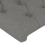 Cabecero de tela gris oscuro 83x23x78/88 cm de vidaXL, Cabeceros y pies de cama - Ref: Foro24-3117455, Precio: 53,95 €, Descu...