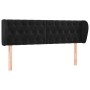 Cabecero de terciopelo negro 147x23x78/88 cm de vidaXL, Cabeceros y pies de cama - Ref: Foro24-3117530, Precio: 91,85 €, Desc...
