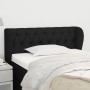 Cabecero de tela negro 93x23x78/88 cm de vidaXL, Cabeceros y pies de cama - Ref: Foro24-3117464, Precio: 54,09 €, Descuento: %