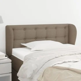 Cabecero de tela gris taupe 103x23x78/88 cm de vidaXL, Cabeceros y pies de cama - Ref: Foro24-3117572, Precio: 50,30 €, Descu...
