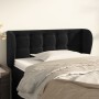Cabecero de terciopelo negro 103x23x78/88 cm de vidaXL, Cabeceros y pies de cama - Ref: Foro24-3117622, Precio: 55,10 €, Desc...