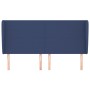 Cabecero con orejas de tela azul 183x23x118/128 cm de vidaXL, Cabeceros y pies de cama - Ref: Foro24-3117696, Precio: 121,75 ...