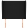 Cabecero con orejas de tela negro 103x23x118/128 cm de vidaXL, Cabeceros y pies de cama - Ref: Foro24-3117668, Precio: 69,88 ...