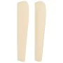 Cabecero con orejas de tela color crema 103x23x118/128 cm de vidaXL, Cabeceros y pies de cama - Ref: Foro24-3117671, Precio: ...