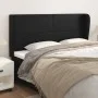 Kopfteil mit Ohren aus schwarzem Kunstleder 163x23x118/128cm von vidaXL, Kopf- und Fußteile - Ref: Foro24-3117772, Preis: 122...
