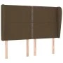 Kopfteil mit hellgrauen Stoffohren 147x23x118/128 cm von vidaXL, Kopf- und Fußteile - Ref: Foro24-3117817, Preis: 100,26 €, R...