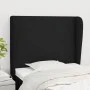 Headboard with black fabric ears 93x23x118/128 cm by vidaXL, Headboards and footboards - Ref: Foro24-3117660, Price: 77,56 €,...