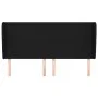 Headboard with black fabric ears 203x23x118/128 cm by vidaXL, Headboards and footboards - Ref: Foro24-3117700, Price: 116,35 ...