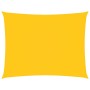 Toldo de vela rectangular tela Oxford amarillo 3,5x5 m en Sombrillas | Comprar online en Foru.es