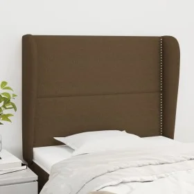 Kopfteil mit hellgrauen Stoffohren 103x23x118/128 cm von vidaXL, Kopf- und Fußteile - Ref: Foro24-3117809, Preis: 65,32 €, Ra...