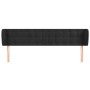 Cabecero de terciopelo negro 183x23x78/88 cm de vidaXL, Cabeceros y pies de cama - Ref: Foro24-3117640, Precio: 73,43 €, Desc...