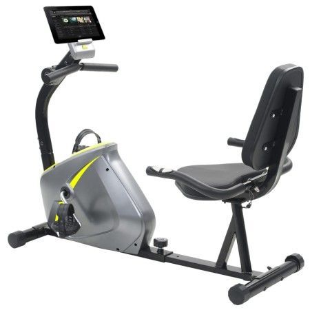 Bicicleta estática reclinada magnética con pulsómetro de vidaXL, Bicicletas estáticas - Ref: Foro24-91443, Precio: 289,32 €, ...