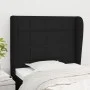 Headboard with black fabric ears 83x23x118/128 cm by vidaXL, Headboards and footboards - Ref: Foro24-3117932, Price: 67,94 €,...