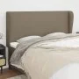 Headboard with ears in taupe gray fabric 163x23x118/128 cm by vidaXL, Headboards and footboards - Ref: Foro24-3117686, Price:...