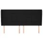 Headboard with black fabric ears 163x23x118/128 cm by vidaXL, Headboards and footboards - Ref: Foro24-3117964, Price: 111,01 ...