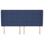 Cabecero con orejas de tela azul 203x23x118/128 cm de vidaXL, Cabeceros y pies de cama - Ref: Foro24-3117984, Precio: 129,41 ...