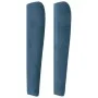 Headboard with dark blue velvet ears 93x23x118/128 cm by vidaXL, Headboards and footboards - Ref: Foro24-3118234, Price: 92,6...