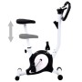 Bicicleta estática con resistencia de cinta negra de vidaXL, Bicicletas estáticas - Ref: Foro24-92009, Precio: 121,17 €, Desc...