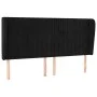 Headboard with light gray velvet ears 163x23x118/128 cm by vidaXL, Headboards and footboards - Ref: Foro24-3118250, Price: 14...