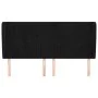 Headboard with light gray velvet ears 163x23x118/128 cm by vidaXL, Headboards and footboards - Ref: Foro24-3118250, Price: 14...