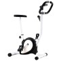 Bicicleta estática con resistencia de cinta negra de vidaXL, Bicicletas estáticas - Ref: Foro24-92009, Precio: 121,17 €, Desc...