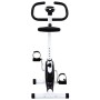 Bicicleta estática con resistencia de cinta negra de vidaXL, Bicicletas estáticas - Ref: Foro24-92009, Precio: 121,17 €, Desc...