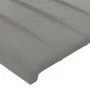 Headboard with light gray velvet ears 93x23x118/128 cm by vidaXL, Headboards and footboards - Ref: Foro24-3118230, Price: 79,...